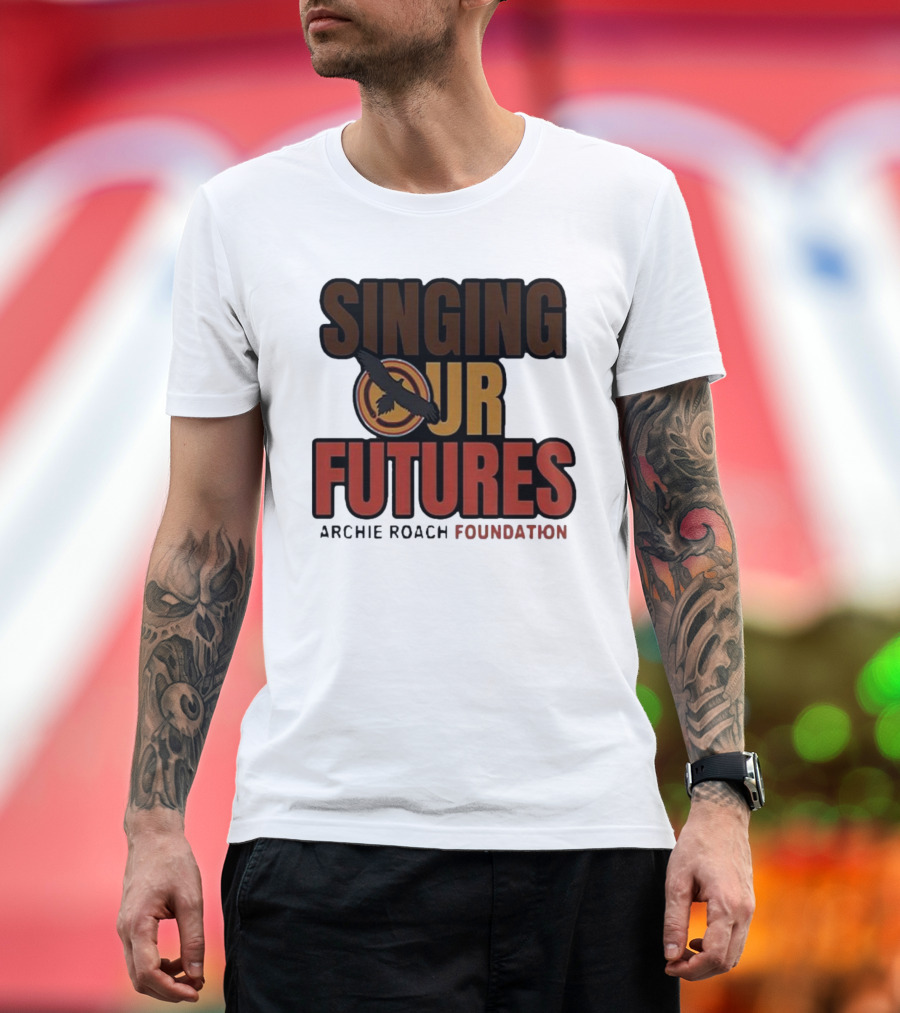 Singing Our Futures Archie Roach Foundation Ausmusic Bird T-Shirt