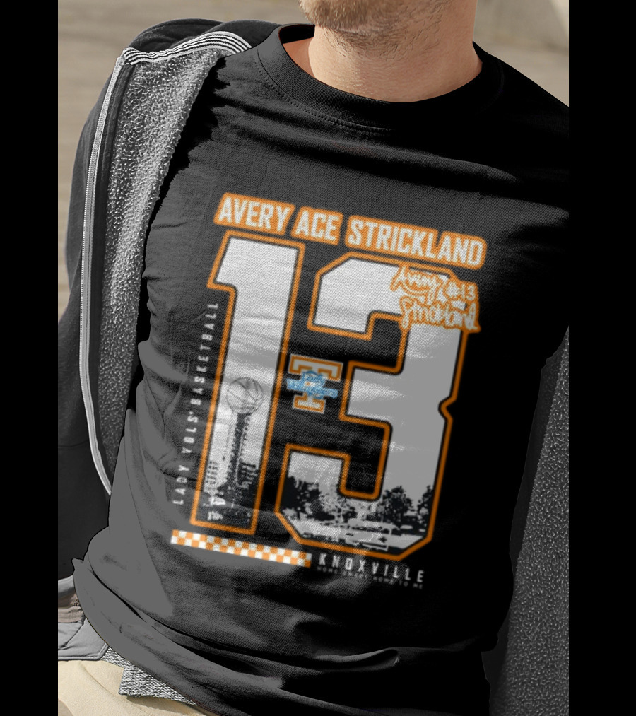 Avery Ace Strickland Lady Vols Basketball Knoxville Home Sweet Home 13 T-Shirt