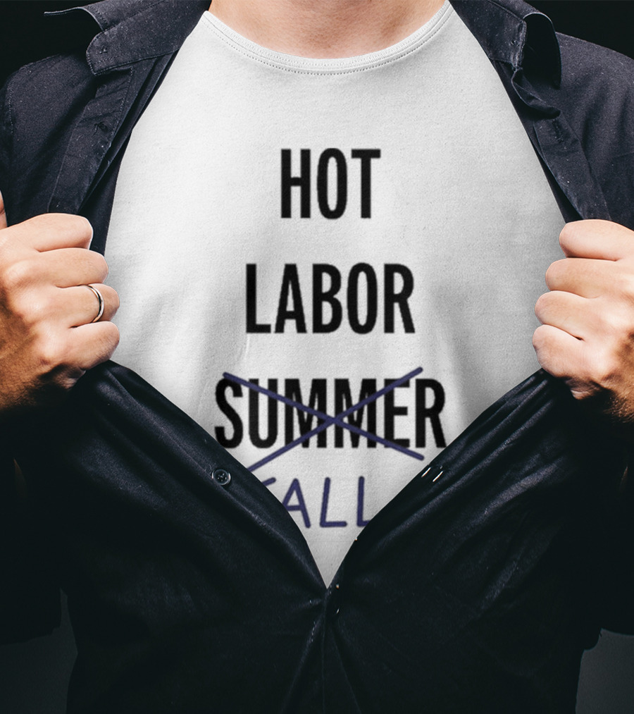 WGA Hot Labor Fall Summer T-Shirt