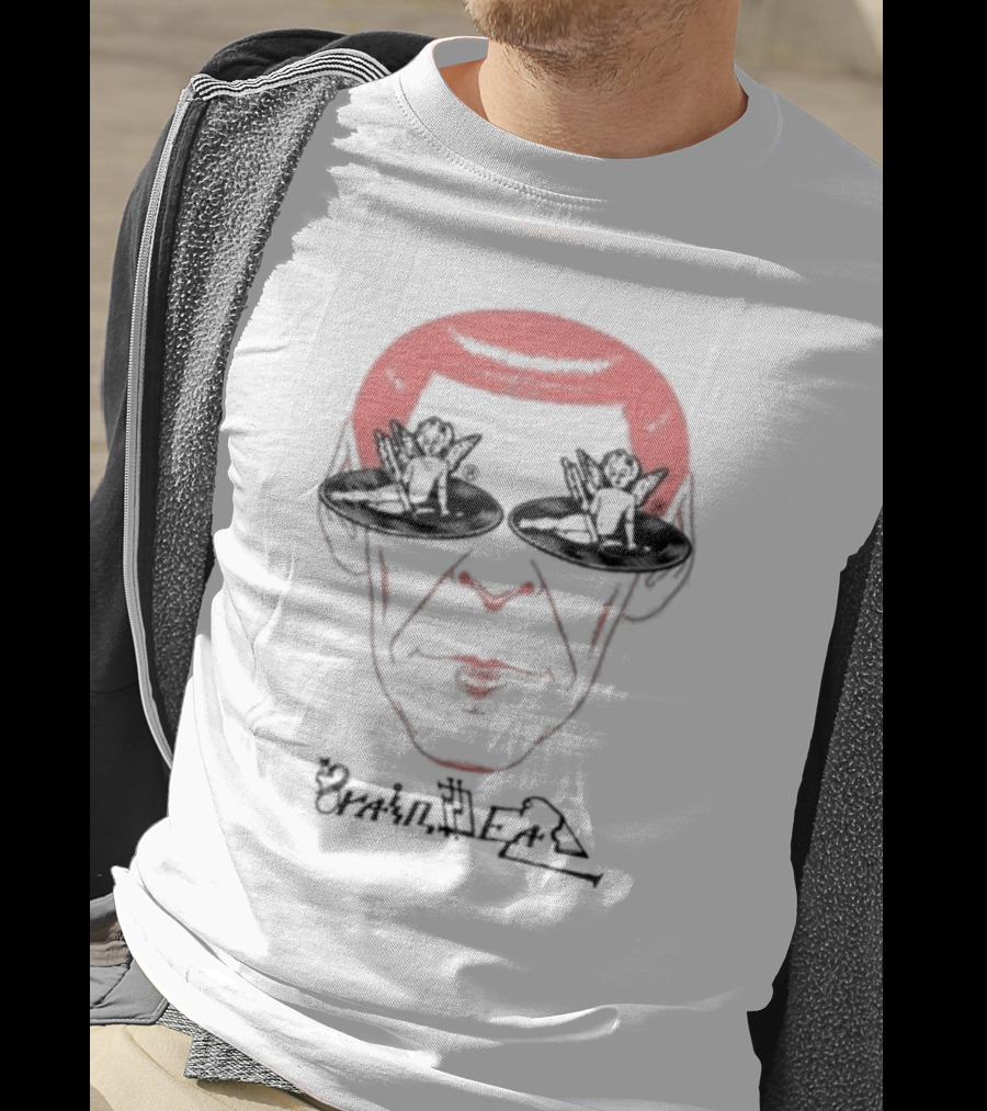 Brain Dead Sound And Vision Angel Record Reflection T-Shirt