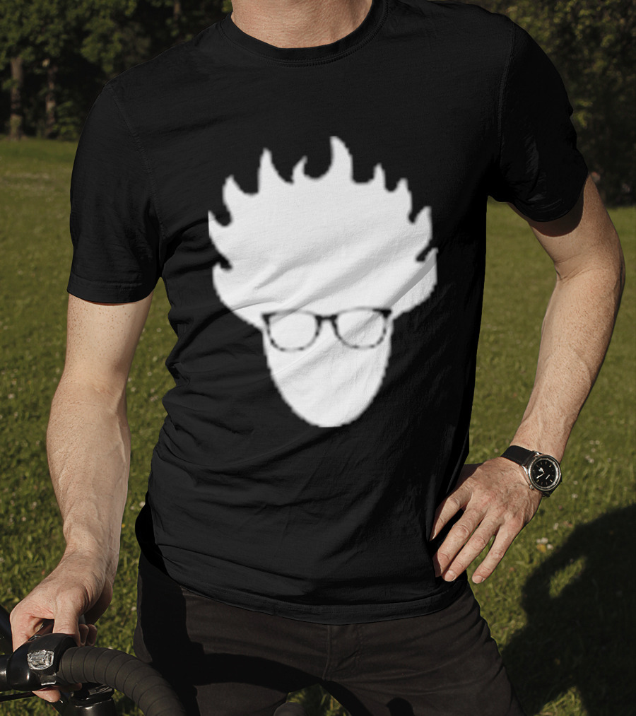Viva Fro Iconic Glasses Silhouette Left Chest T-Shirt