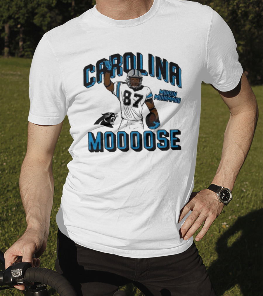 Carolina Panthers Muhsin Muhammad 87 Moooose T-Shirt