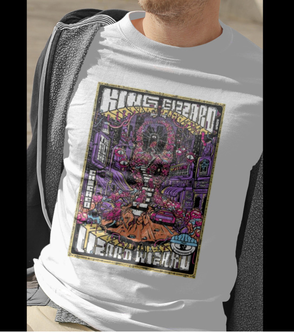King Gizzard And The Lizard Wizard Chicago The Salt Shed T-Shirt