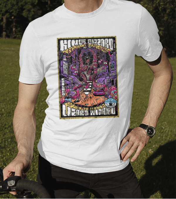 King Gizzard And The Lizard Wizard Chicago The Salt Shed T-Shirt