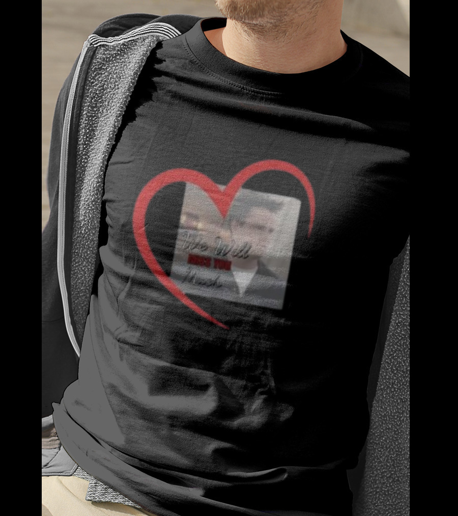 We Will Miss You Much Heart Matthew Perry T-Shirt