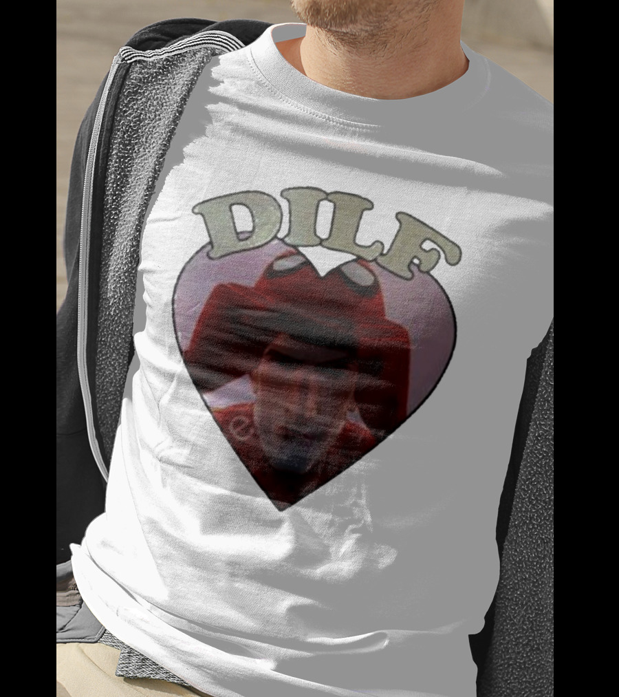 DILF Peter Mustardyardpress Merch Spider Cap Heart T-Shirt