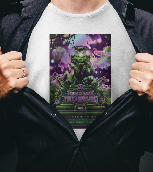 Les Claypool Fearless Flying Frog Brigade The Hunt For Green October T-Shirt