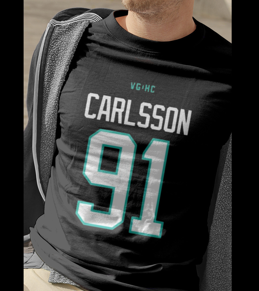 VG HC Carlsson 91 Anaheim Ducks Ww 3rd T-Shirt