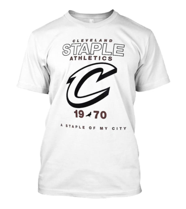 Cleveland Staple Athletics 1970 A Staple Of My City T-Shirt