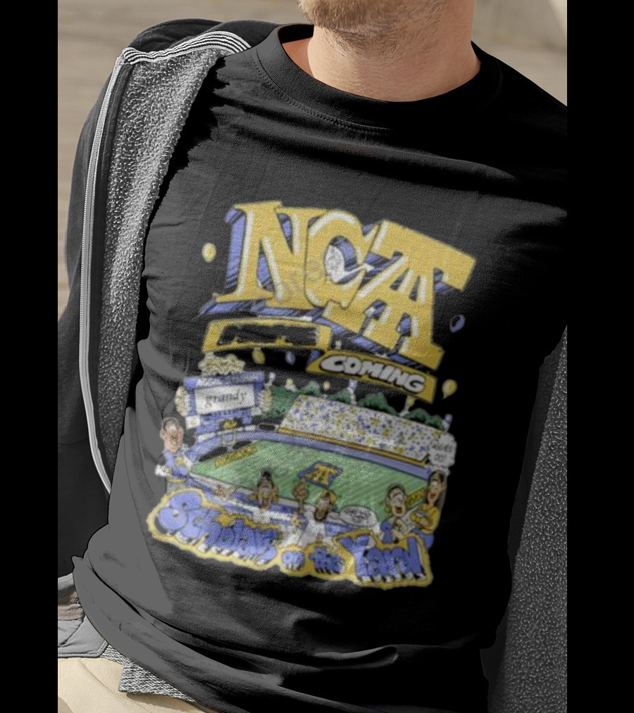 Frko X NC A&t Homecoming Scholars On The Yard Stadium Cartoon T-Shirt
