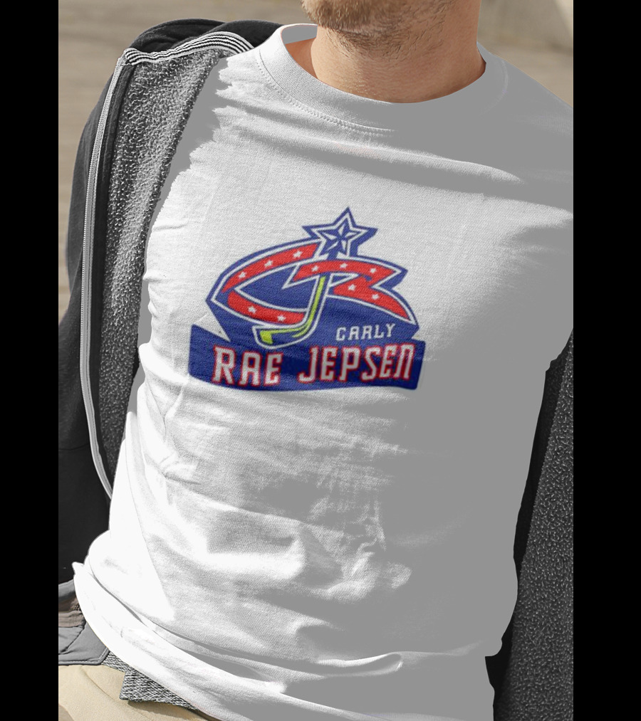 Pete Blackburn Carly Rae Jepsen Columbus Blue Jackets T-Shirt