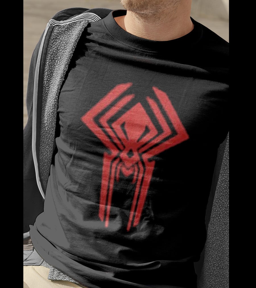 Scribbs Spider Red Emblem T-Shirt