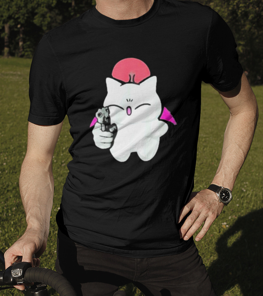Zepla Blizzcon Xepla Gun Moogle Iconic Character T-Shirt