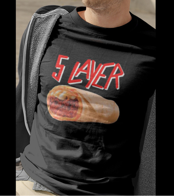 5 Layer Burrito South Of Healthy Specific Lads T-Shirt