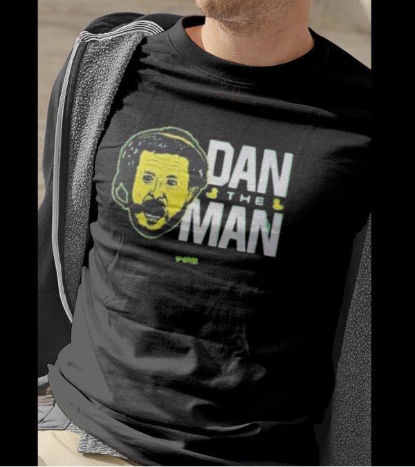Dan The Man Coach Face With Headset T-Shirt