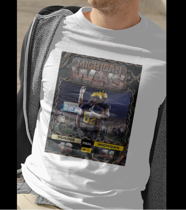 Michigan Wolverines Wins 41-13 Against Purdue Boilermakers Football Nov 5 T-Shirt