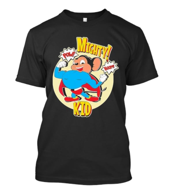Mighty Kid Superhero Mouse Pow Boom Children's T-Shirt