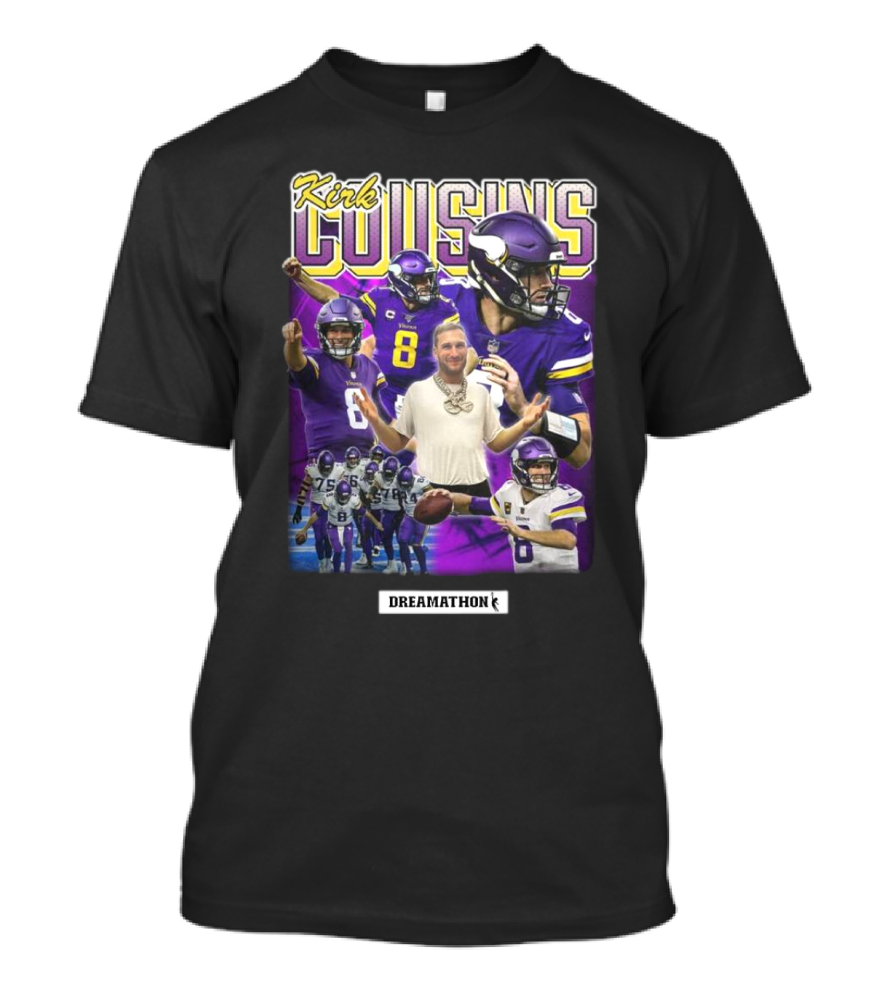 Kirk Cousins Dreamathon PB-AP T-Shirt