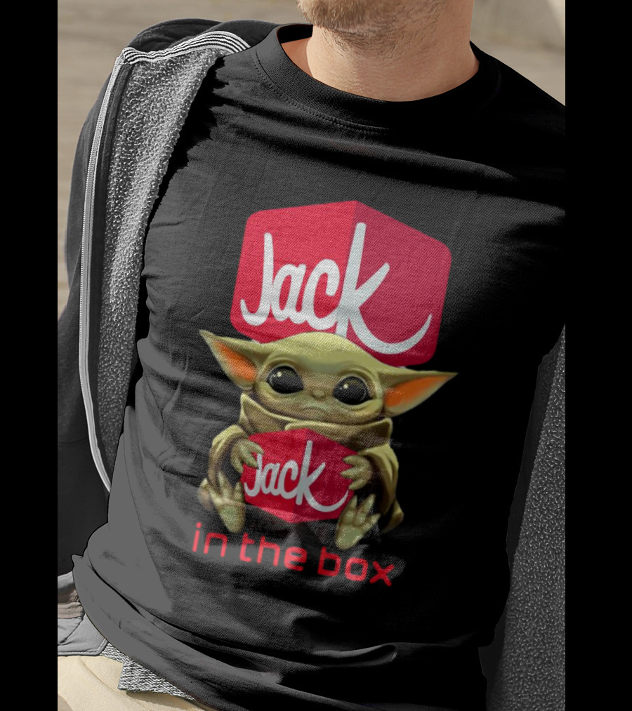 Baby Yoda Embrace Jack In The Box T-Shirt