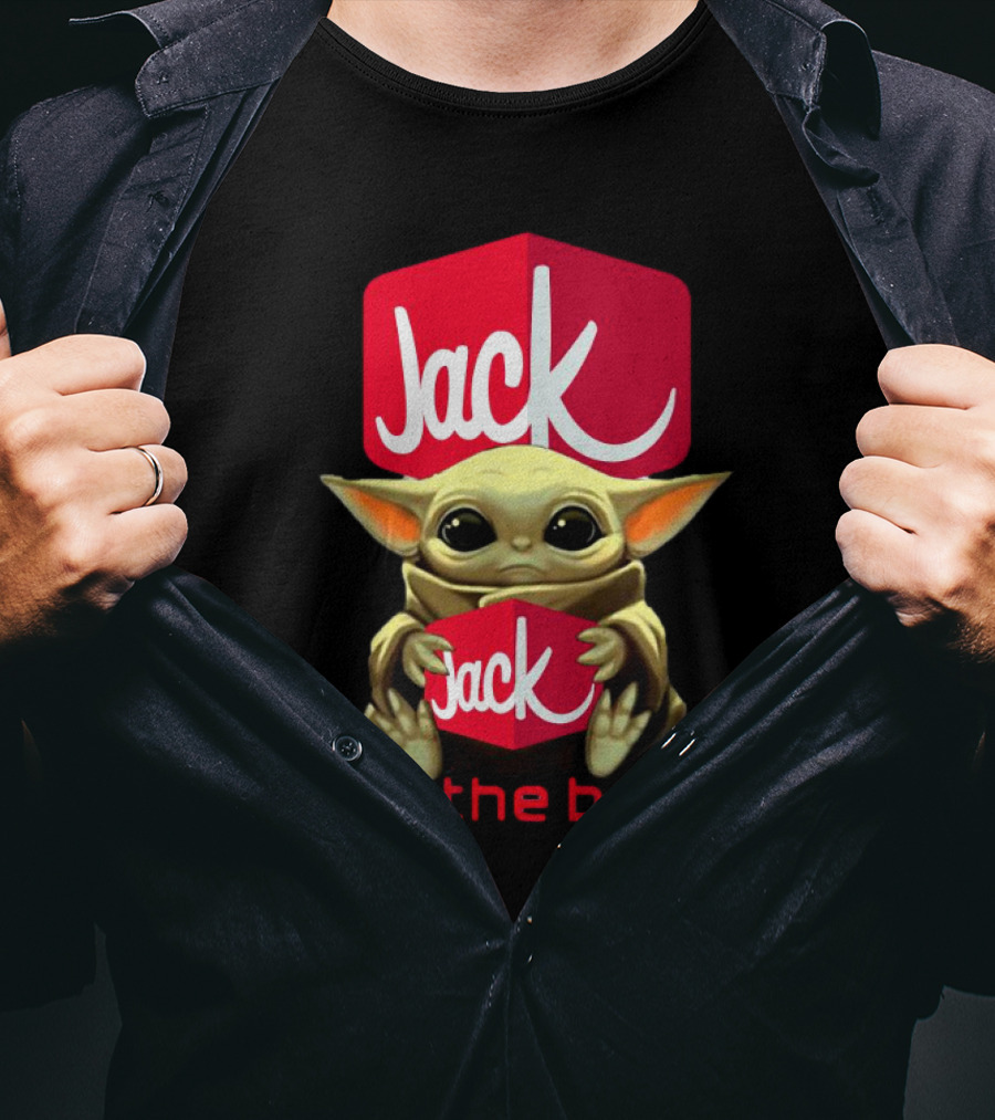 Baby Yoda Embrace Jack In The Box T-Shirt