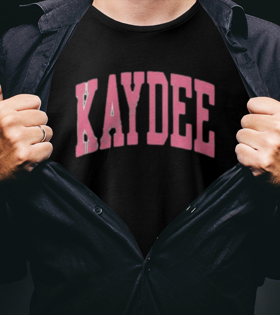 Kappa Delta Kaydee Pink Arched Text T-Shirt