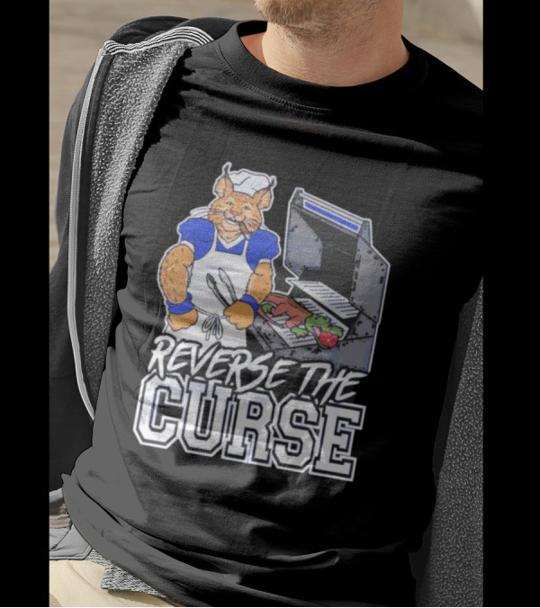 Reverse The Curse Cat Grilling Gator T-Shirt