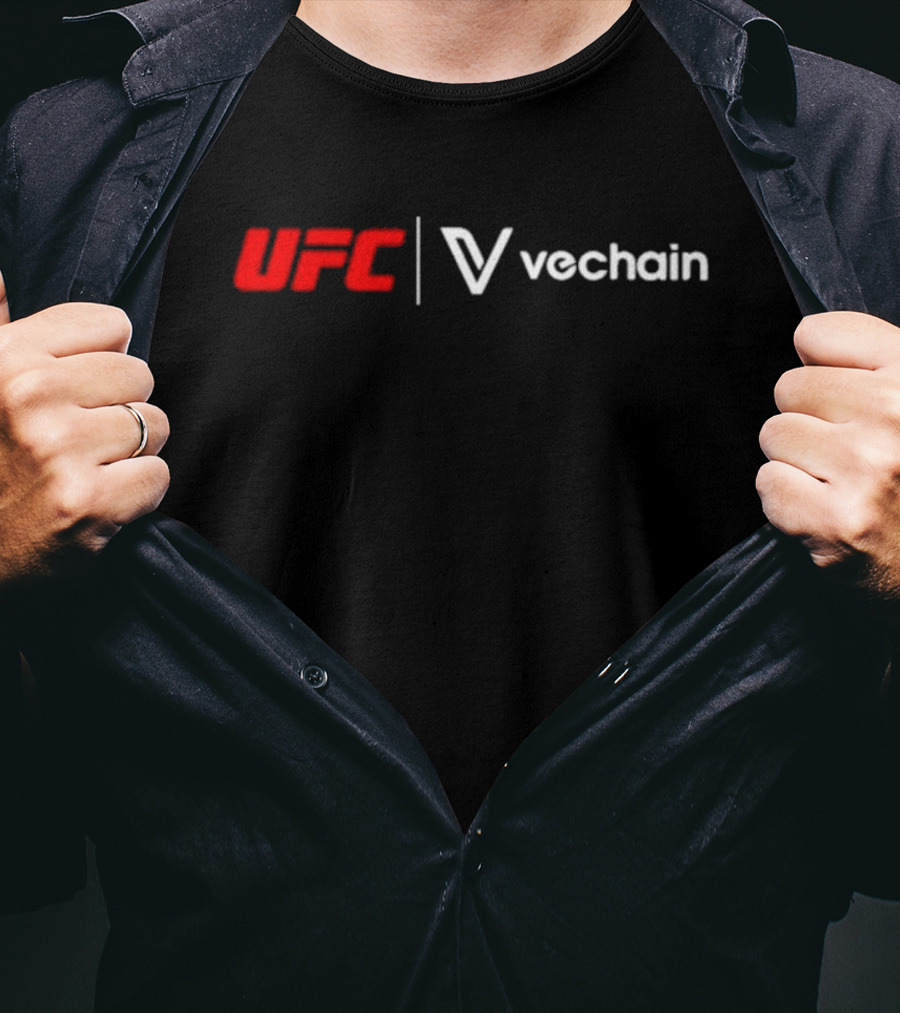 UFC Vechain Partnership Collaboration T-Shirt
