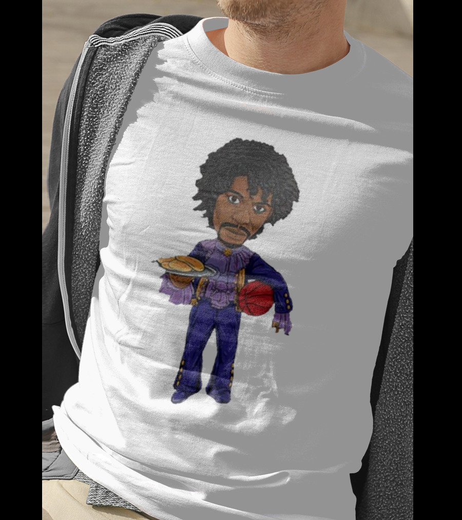Dave Chappelle Prince Basketball Pancakes T-Shirt