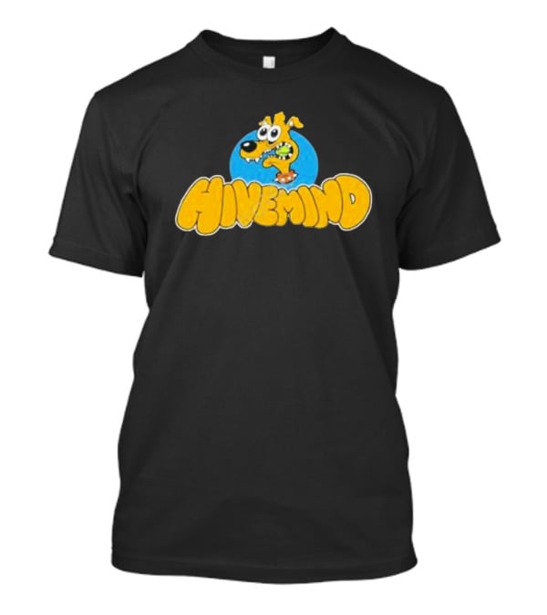 Copes Hivemind French Terry Dog Cartoon T-Shirt