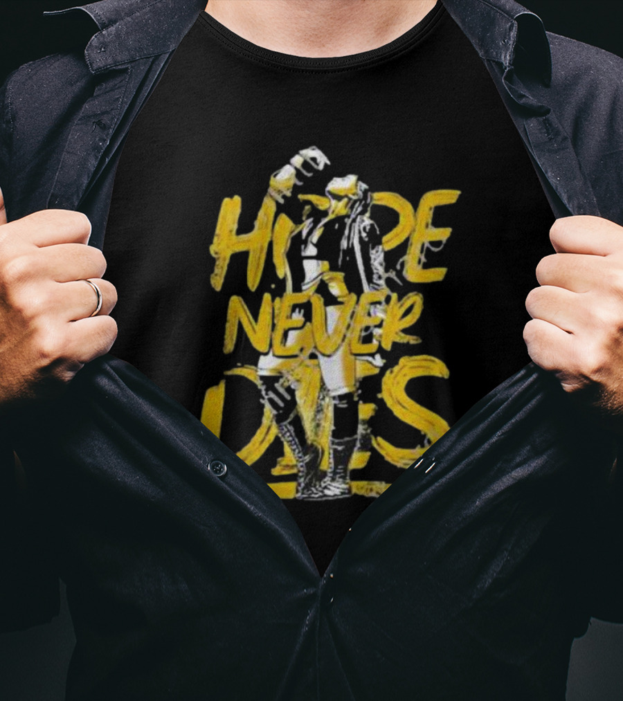 Hope Never Dies Yellow Jacket Pose T-Shirt