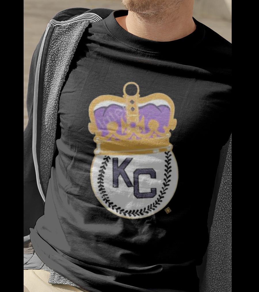 Kansas City Monarchs KC Crown Baseball T-Shirt