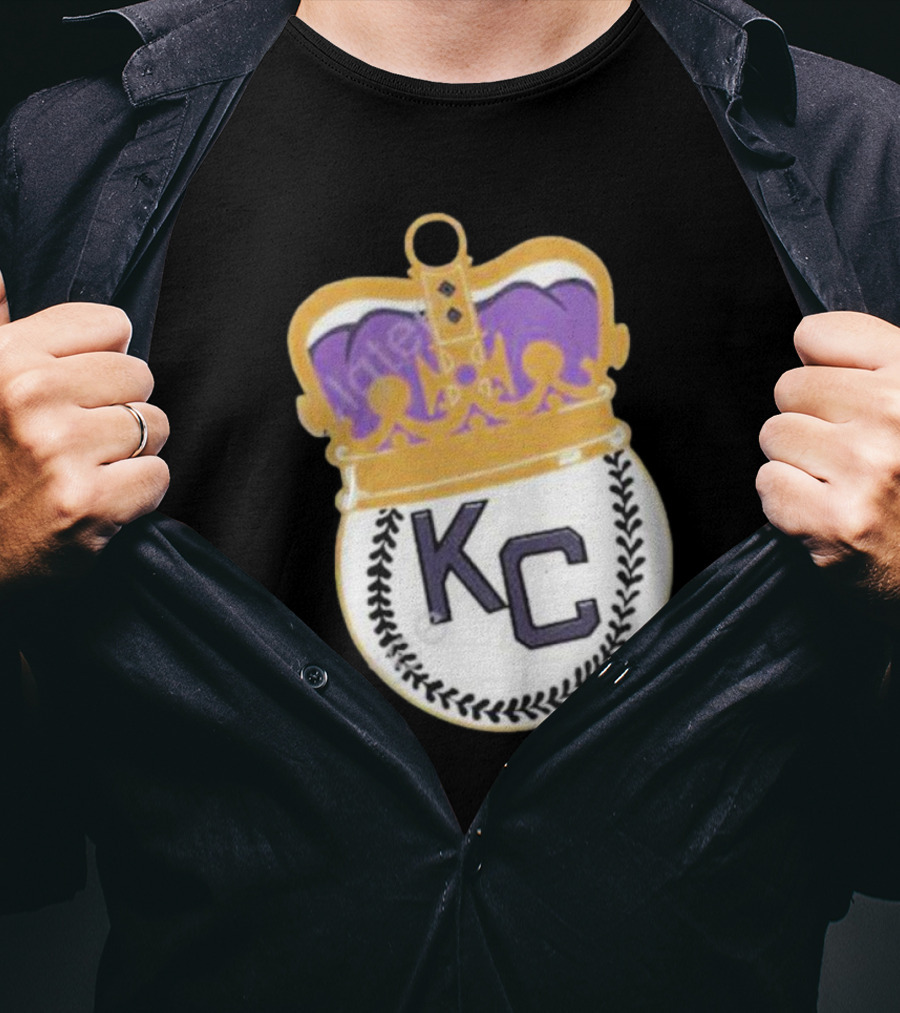 Kansas City Monarchs KC Crown Baseball T-Shirt