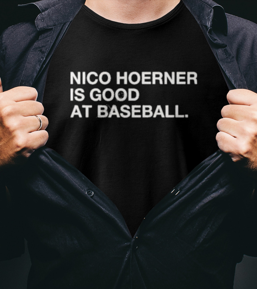Nico Hoerner Is Good At Baseball T-Shirt