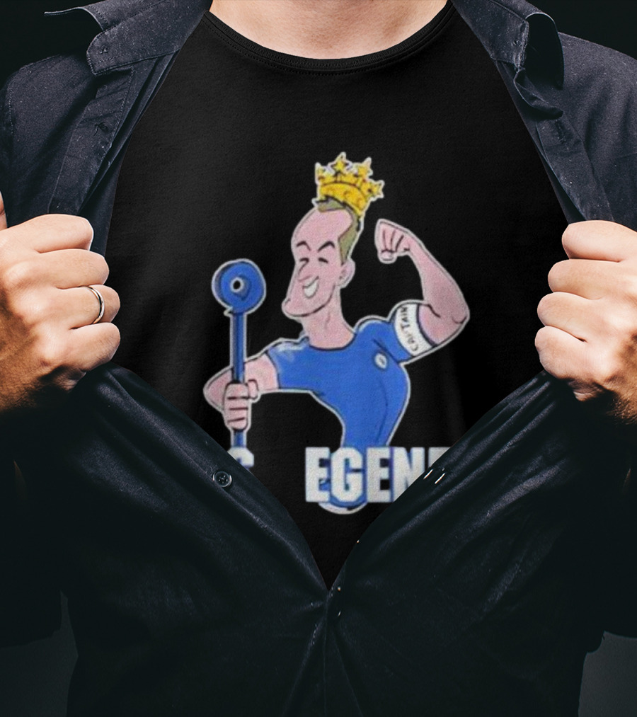 Londons First John Terry 26 Legend Captain Crown T-Shirt