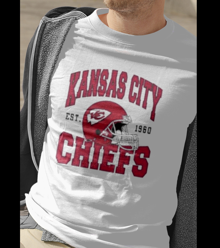 Kansas City Chiefs Est 1960 Helmet Chiefs Football T-Shirt