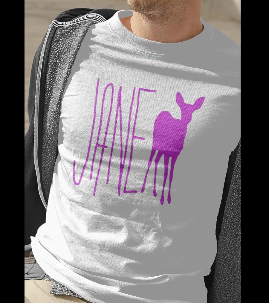 Forbidden Planet Jane Doe Pink Deer T-Shirt