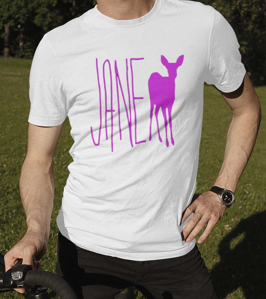 Forbidden Planet Jane Doe Pink Deer T-Shirt
