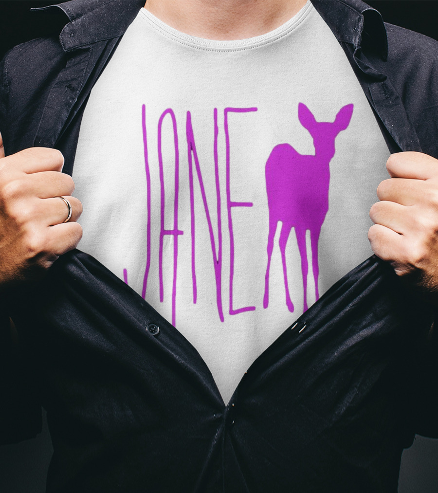 Forbidden Planet Jane Doe Pink Deer T-Shirt