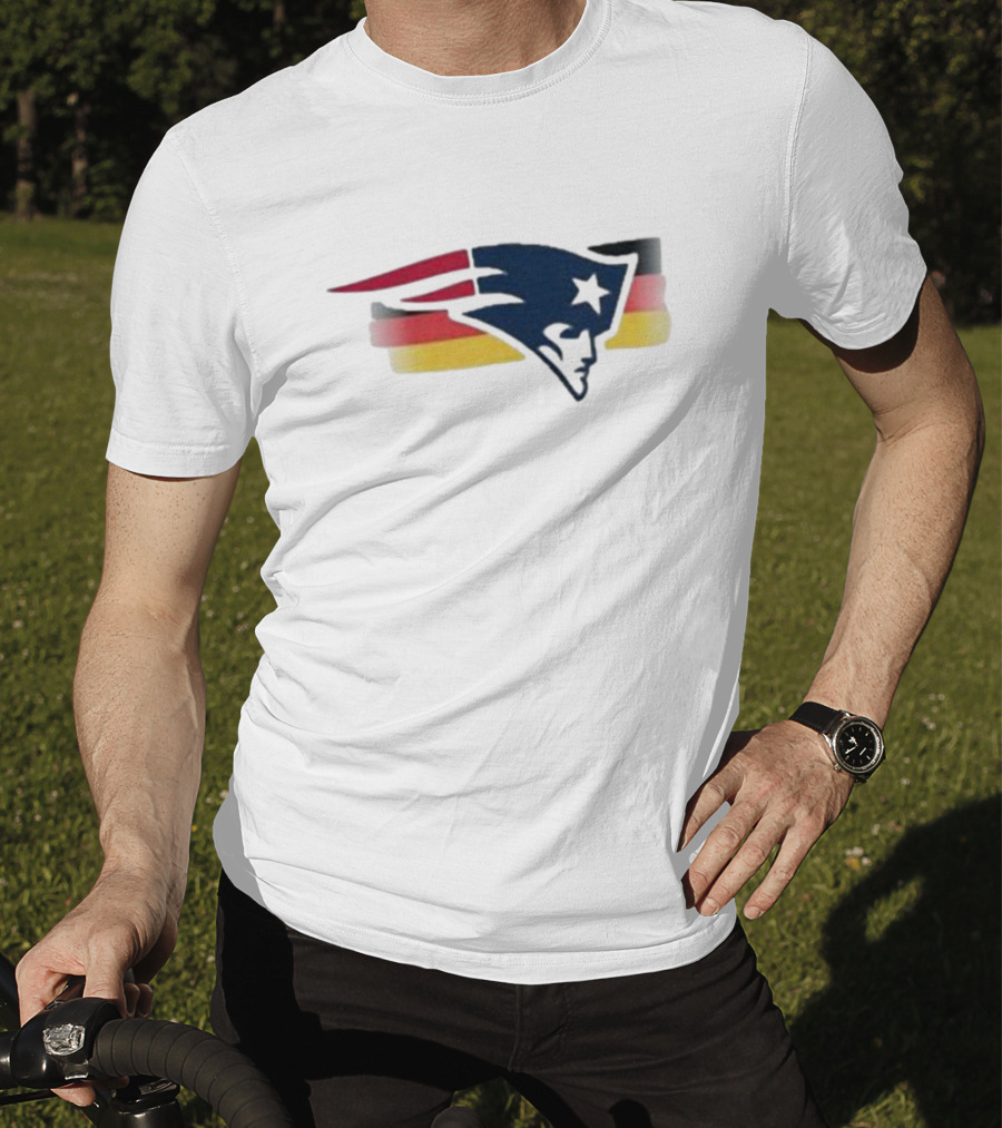 Hunter Henry Patriots Germany NFL Logo Edition T-Shirt