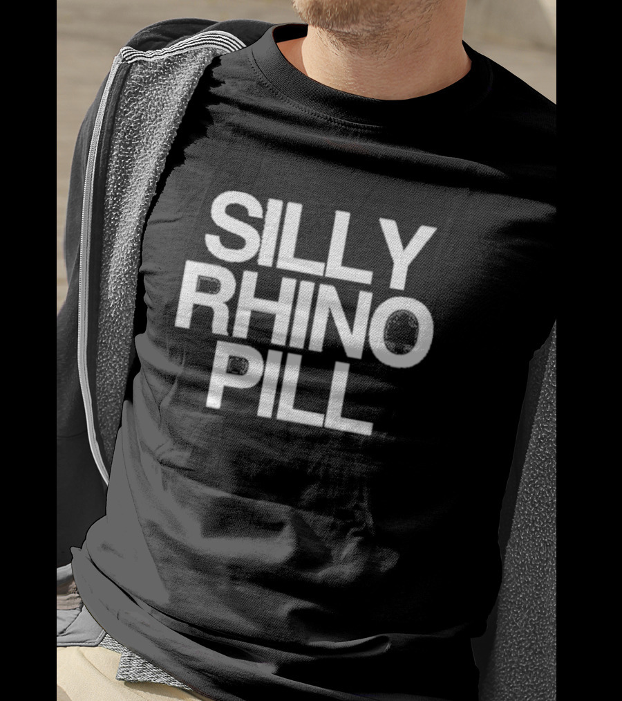 Silly Rhino Pill T-Shirt