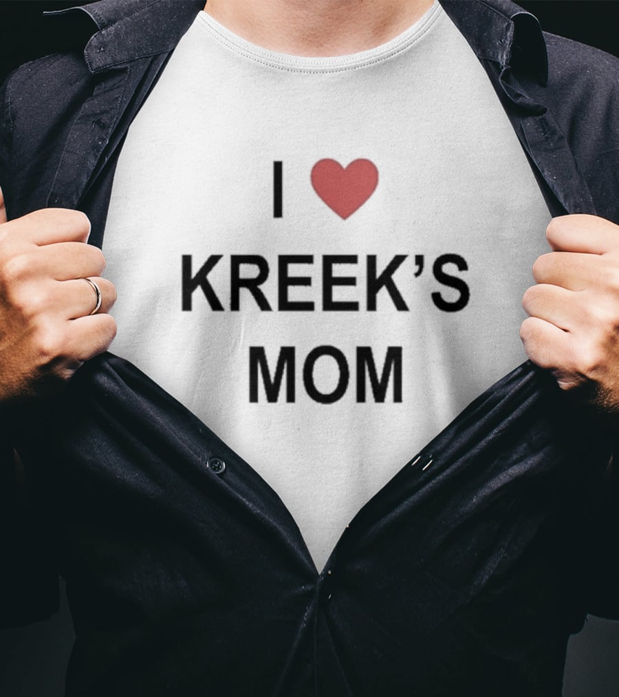 Timmehirl I Love Kreek’s Mom Red Heart T-Shirt