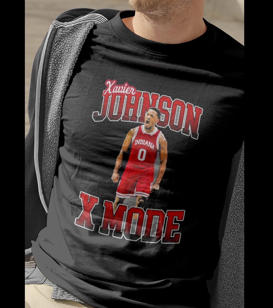Xavier Johnson X-Mode Indiana Basketball Player T-Shirt