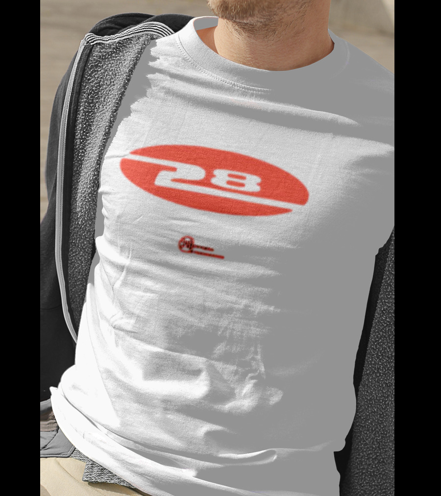 28 Official Programme Logo Red Oval T-Shirt