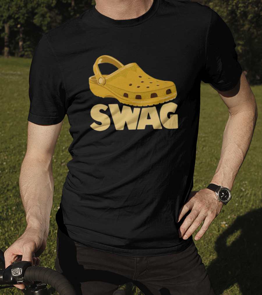 Croc Swag Yellow Clogs T-Shirt