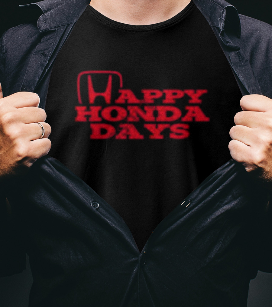 Happy Honda Days Stranger Things T-Shirt