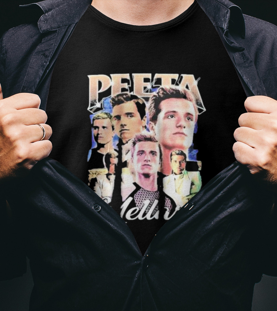Peeta Mellark Multiple Faces Montage T-Shirt