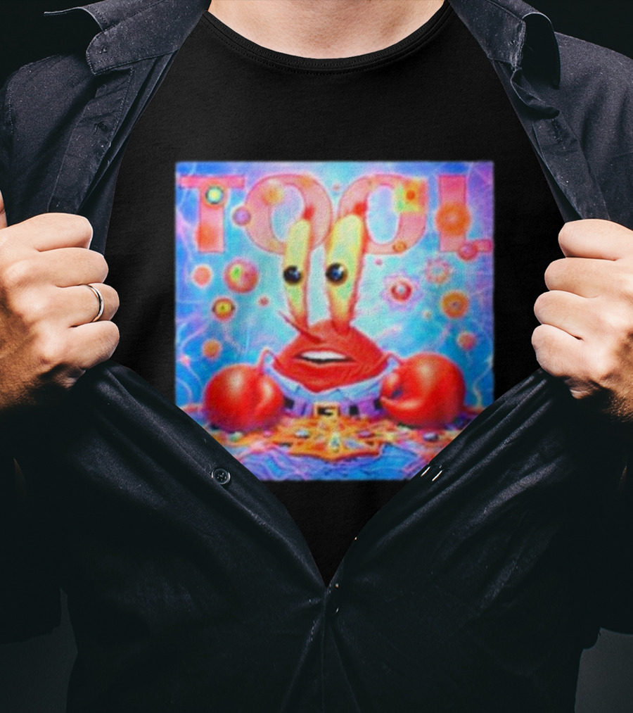 Tool Band Mr. Krabs Psychedelic Fusion T-Shirt