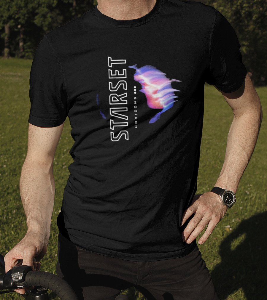 Starset Horizons Sci-Fi Aesthetic With Abstract Face T-Shirt