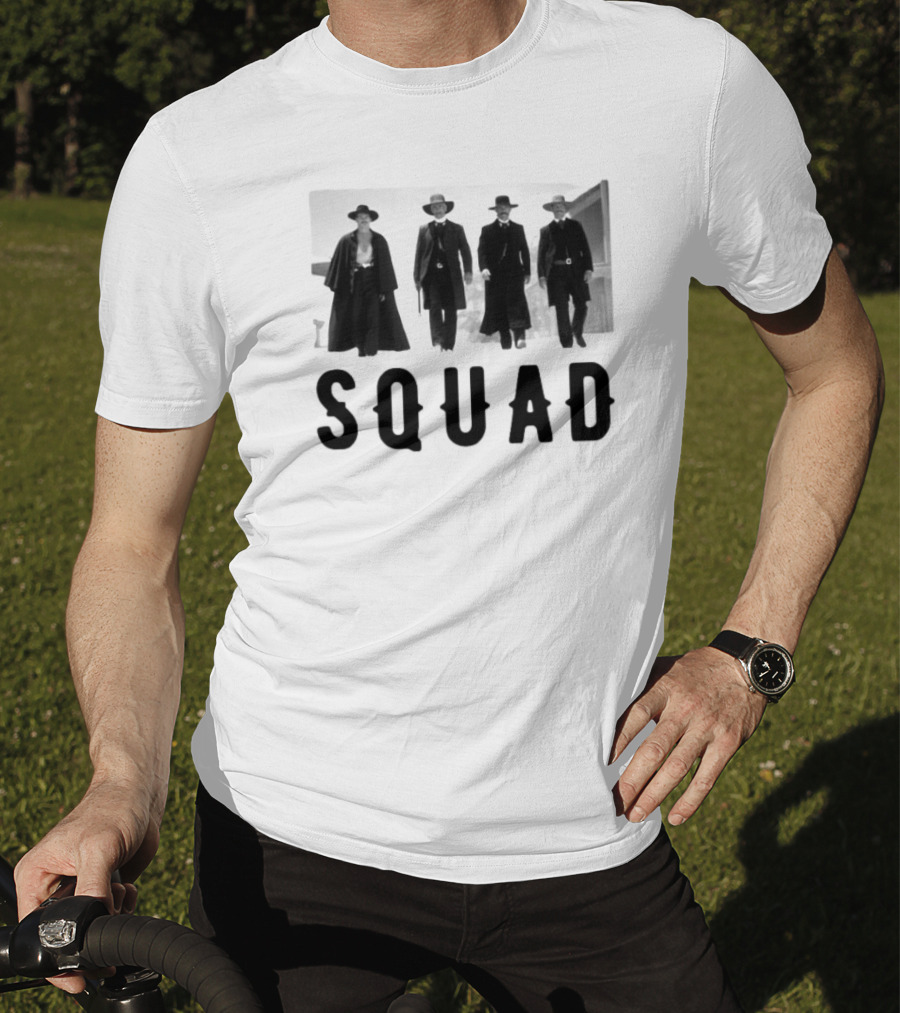 Tombstone Squad Western Cowboy Outlaws T-Shirt