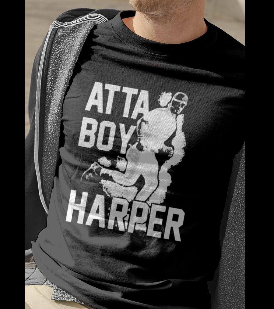 Atta Boy Harper Baseball Player Running T-Shirt